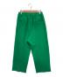 MAISON SPECIAL (メゾンスペシャル) クラッシュスウェットプライムワイドピンタックイージーパンツ グリーン サイズ:00：5000円