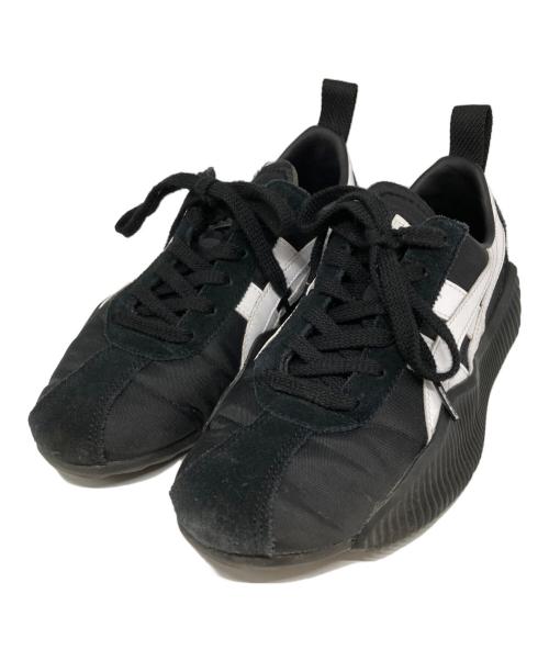Onitsuka Tiger（オニツカタイガー）Onitsuka Tiger (オニツカタイガー) ローカットスニーカー ブラック サイズ:23.5の古着・服飾アイテム