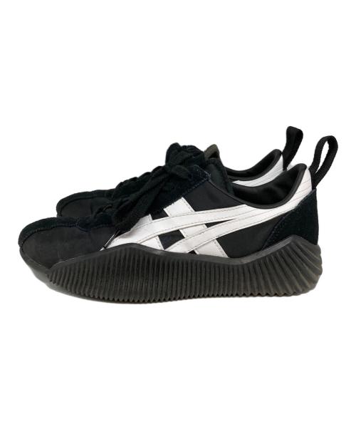 Onitsuka Tiger（オニツカタイガー）Onitsuka Tiger (オニツカタイガー) ローカットスニーカー ブラック サイズ:23.5の古着・服飾アイテム