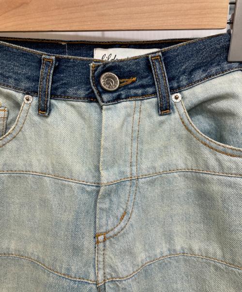 lildenimjean（リルデニムジーンズ）lildenimjean (リルデニムジーンズ) gradient jean インディゴ サイズ:28の古着・服飾アイテム