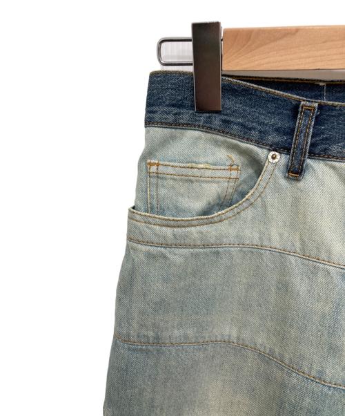 lildenimjean（リルデニムジーンズ）lildenimjean (リルデニムジーンズ) gradient jean インディゴ サイズ:28の古着・服飾アイテム