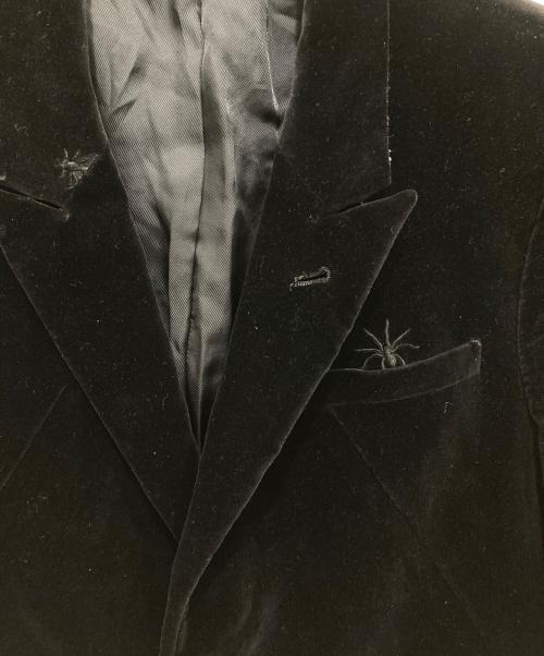 UNDERCOVER（アンダーカバー）UNDERCOVER (アンダーカバー) ベロアテーラードジャケット ブラック サイズ:3の古着・服飾アイテム