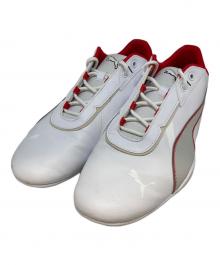PUMA×Ferrari（プーマ×フェラーリ）の古着「ドライビングシューズ」｜ホワイト