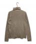 MAISON KITSUNE (メゾンキツネ) FOX HEAD PATCH FITTED TURTLENECK ベージュ サイズ:S：12000円