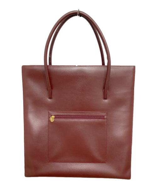 Cartier（カルティエ）Cartier (カルティエ) トートバッグ ボルドーの古着・服飾アイテム