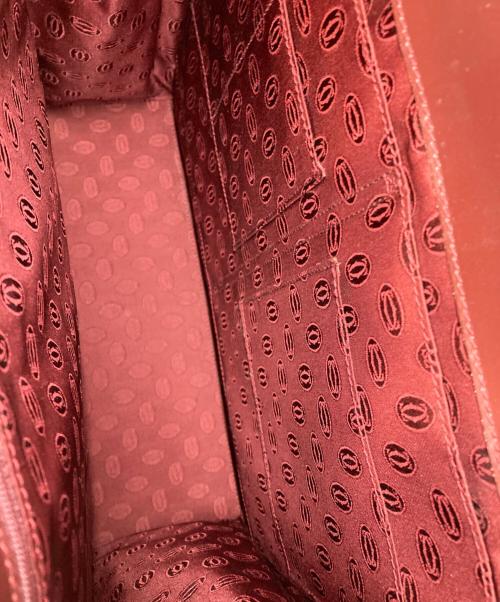 Cartier（カルティエ）Cartier (カルティエ) トートバッグ ボルドーの古着・服飾アイテム