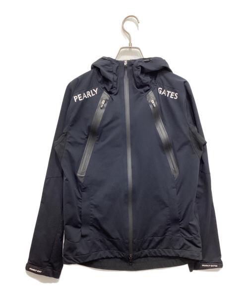 PEARLY GATES（パーリーゲイツ）PEARLY GATES (パーリーゲイツ) テックスブリッドブルゾン ネイビー サイズ:4の古着・服飾アイテム