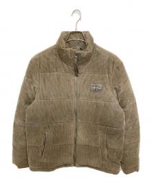 ck Calvin Klein（シーケーカルバンクライン）の古着「中綿コーデュロイジャケット」｜オリーブ