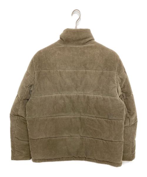 ck Calvin Klein（シーケーカルバンクライン）ck Calvin Klein (シーケーカルバンクライン) 中綿コーデュロイジャケット オリーブ サイズ:Sの古着・服飾アイテム