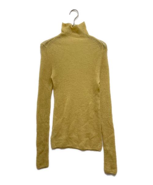 IENA（イエナ）IENA (イエナ) モヘヤ混リブタートル イエロー サイズ:不明の古着・服飾アイテム