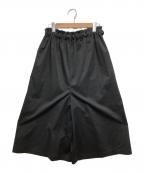skepスケップ）の古着「ワイドパンツ（ショート）」｜ブラック