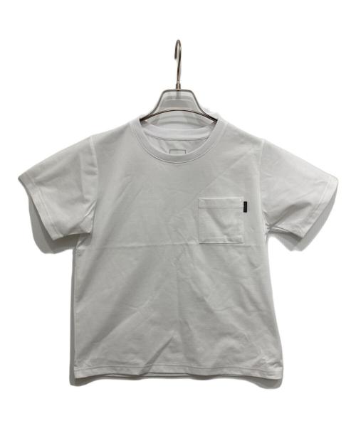 THE NORTH FACE（ザ ノース フェイス）THE NORTH FACE (ザ ノース フェイス) ショートスリーブエアリーポケットティー ホワイト サイズ:S 未使用品の古着・服飾アイテム