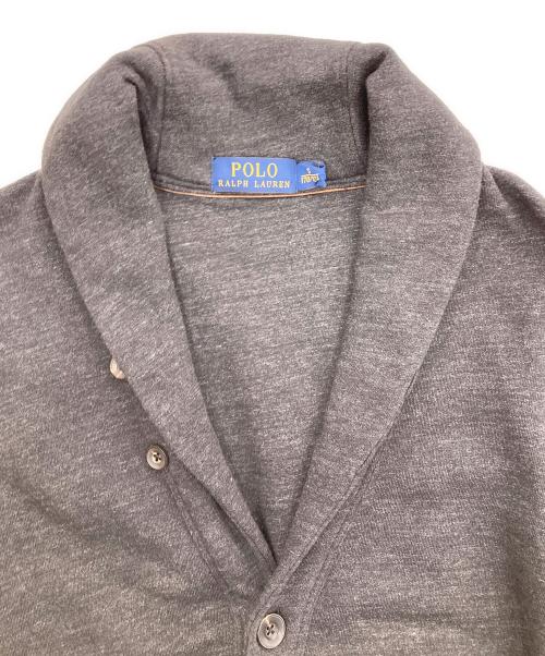 POLO RALPH LAUREN（ポロ・ラルフローレン）POLO RALPH LAUREN (ポロ・ラルフローレン) ショールカラーカーディガン ブラック サイズ:Sの古着・服飾アイテム