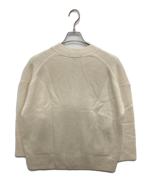 23区（ニジュウサンク）23区 (ニジュウサンク) ウールカシミヤブレンド カーディガン ホワイト サイズ:38 未使用品の古着・服飾アイテム