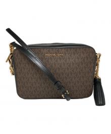 MICHAEL KORS（マイケル・コース）の古着「シグネチャーカメラバッグ」｜ブラウン
