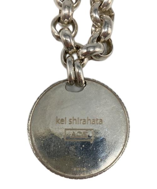 kei shirahata（ケイシラハタ）kei shirahata (ケイシラハタ) コインネックレス シルバーの古着・服飾アイテム