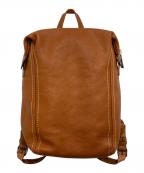 土屋鞄ツチヤカバン）の古着「トーンオイルヌメソフトミディアムバックパック」｜ブラウン