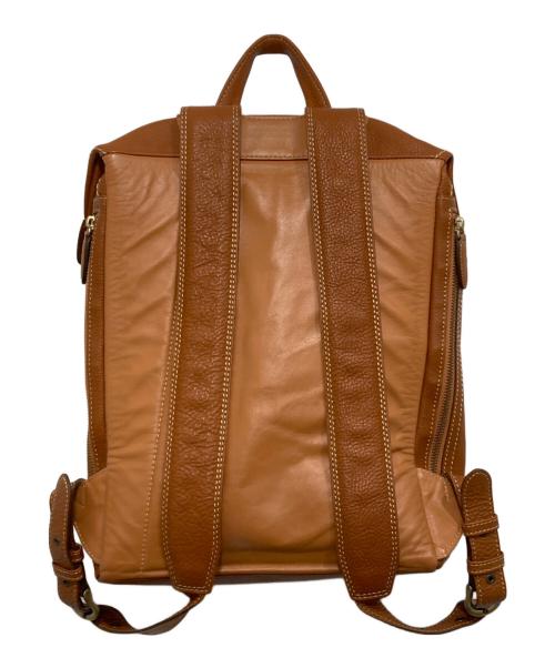 土屋鞄（ツチヤカバン）土屋鞄 (ツチヤカバン) トーンオイルヌメソフトミディアムバックパック ブラウンの古着・服飾アイテム