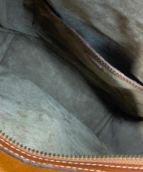 土屋鞄（ツチヤカバン）土屋鞄 (ツチヤカバン) トーンオイルヌメソフトミディアムバックパック ブラウンの古着・服飾アイテム