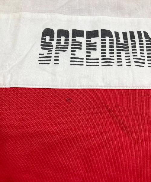 BALENCIAGA（バレンシアガ）BALENCIAGA (バレンシアガ) Speedhunter Oversized Cotton-Jersey Polo Shirt レッド サイズ:Sの古着・服飾アイテム