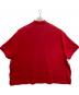 BALENCIAGA (バレンシアガ) Speedhunter Oversized Cotton-Jersey Polo Shirt レッド サイズ:S：14000円