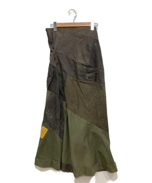 NOZOMI ISHIGURO（ノゾミイシグロ）NOZOMI ISHIGURO (ノゾミイシグロ) ロングスカート グリーン サイズ:-の古着・服飾アイテム