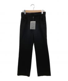 Yohji Yamamoto FEMME（ヨウジヤマモトファム）の古着「ウールパンツ」｜ブラック