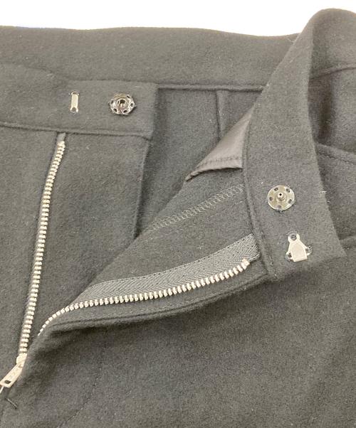 Yohji Yamamoto FEMME（ヨウジヤマモトファム）Yohji Yamamoto FEMME (ヨウジヤマモトファム) ウールパンツ ブラック サイズ:SIZE1の古着・服飾アイテム