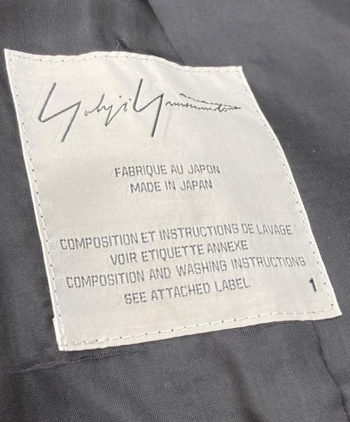 Yohji Yamamoto FEMME（ヨウジヤマモトファム）YOHJI YAMAMOTO FEMME (ヨウジヤマモトファム) ウールジャケット ブラック サイズ:SIZE1の古着・服飾アイテム