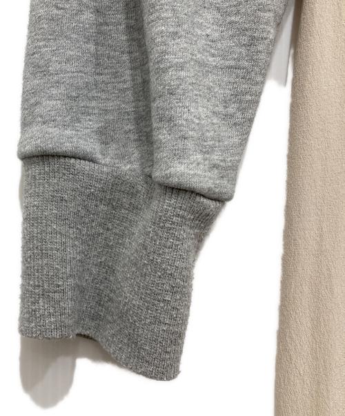 BEARDSLEY（ビアズリー）BEARDSLEY (ビアズリー) スウェットワンピース グレー サイズ:Fの古着・服飾アイテム