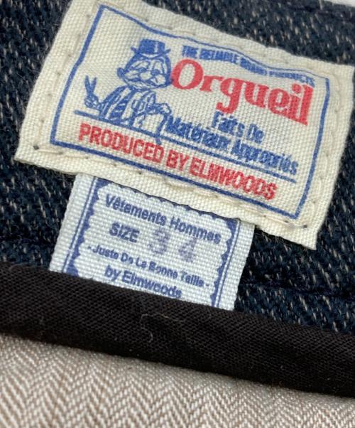 ORGUEIL（オルゲイユ）ORGUEIL (オルゲイユ) Classic Low Waist Trousers グレー サイズ:86cm (W34)の古着・服飾アイテム