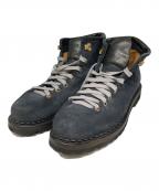 BUTTEROブッテロ）の古着「レースアップブーツ」｜ネイビー