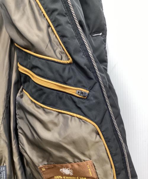 MOORER（ムーレー）MOORER (ムーレー) ダブルブレストダウンコート ブラック サイズ:48の古着・服飾アイテム