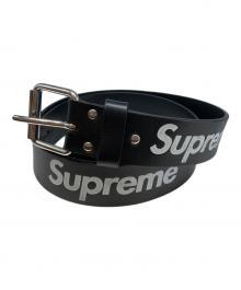 SUPREME（シュプリーム）の古着「Repeat Leather Belt」｜ブラック