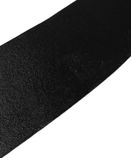 SUPREME（シュプリーム）Supreme (シュプリーム) Repeat Leather Belt ブラックの古着・服飾アイテム