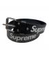 Supreme（シュプリーム）の古着「Repeat Leather Belt」｜ブラック