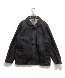 AT-DIRTY（アットダーティ）の古着「WORKERS JACKET /デニムカバーオール」｜インディゴ