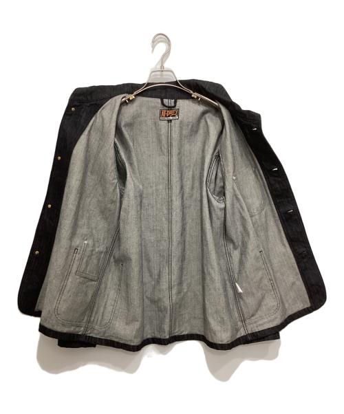 AT-DIRTY（アットダーティ）AT-DIRTY (アットダーティ) WORKERS JACKET /デニムカバーオール インディゴ サイズ:Lの古着・服飾アイテム