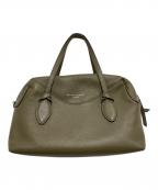 GIANNI CHIARINIジャンニ キアリーニ）の古着「2WAYハンドバッグ」｜グリーン