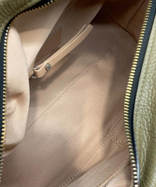 GIANNI CHIARINI（ジャンニ キアリーニ）GIANNI CHIARINI (ジャンニ キアリーニ) 2WAYハンドバッグ グリーンの古着・服飾アイテム