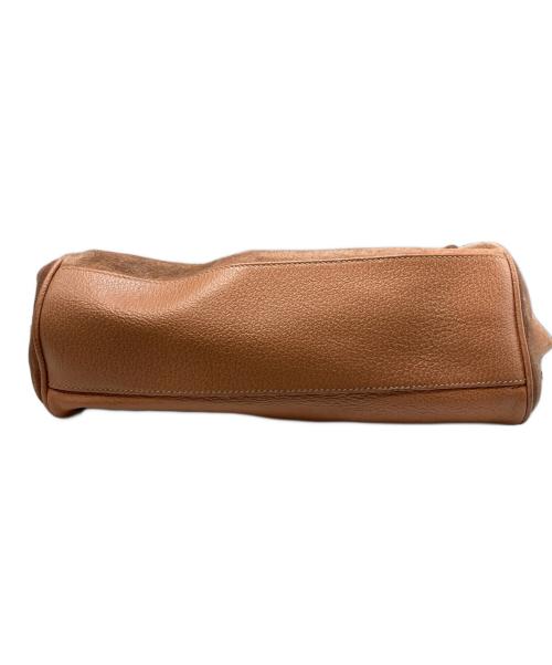 GUCCI（グッチ）GUCCI (グッチ) サドルリュック ブラウンの古着・服飾アイテム