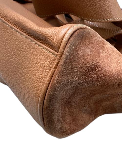 GUCCI（グッチ）GUCCI (グッチ) サドルリュック ブラウンの古着・服飾アイテム