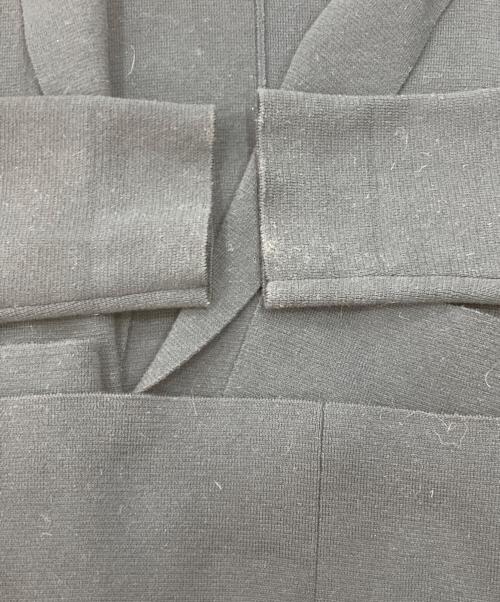 COMME CA COMMUNE（コムサコミューン）COMME CA COMMUNE (コムサコミューン) 金釦ダブルブレストニットブレザー ブラウン サイズ:Mの古着・服飾アイテム