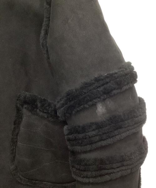 GRIFFIN（グリフィン）GRIFFIN (グリフィン) リアルムートンジャケット ブラック サイズ:Sの古着・服飾アイテム