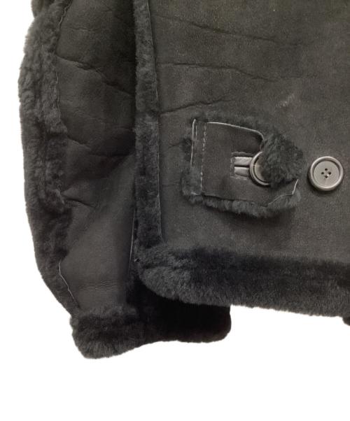 GRIFFIN（グリフィン）GRIFFIN (グリフィン) リアルムートンジャケット ブラック サイズ:Sの古着・服飾アイテム