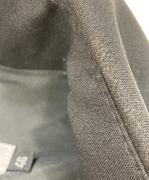 DIRK BIKKEMBERGS（ダークビッケンバーグ）DIRK BIKKEMBERGS (ダークビッケンバーグ) フロントレザー切替ジャケット ブラック サイズ:46の古着・服飾アイテム