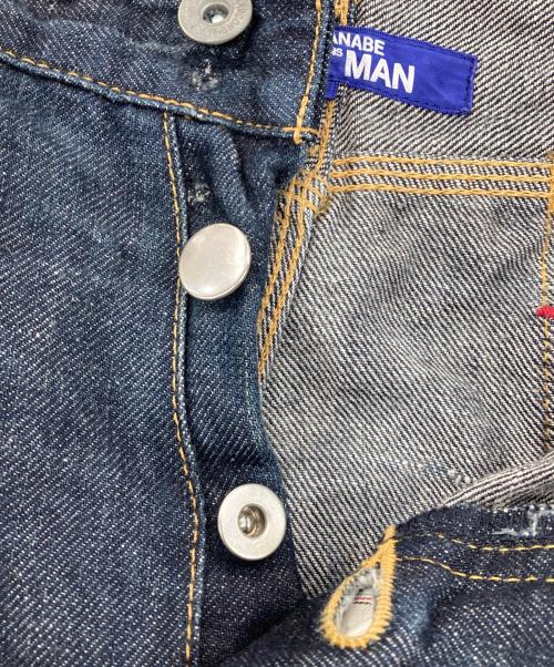 COMME des GARCONS JUNYA WATANABE MAN（コム デ ギャルソン ジュンヤ ワタナベ マン）COMME des GARCONS JUNYA WATANABE MAN (コム デ ギャルソン ジュンヤ ワタナベ マン) 00’sスリムデニムパンツ インディゴ サイズ:Mの古着・服飾アイテム