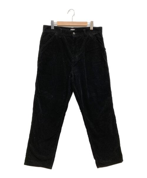 Carhartt WIP（カーハート ワークインプログレス）CARHARTT WIP (カーハート ワークインプログレス) コーデュロイパンツ ブラック サイズ:86cm (W34)の古着・服飾アイテム