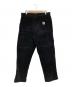 CARHARTT WIP (カーハート ワークインプログレス) コーデュロイパンツ ブラック サイズ:86cm (W34)：5000円