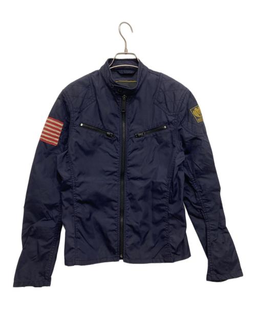 Denim & Supply Ralph Lauren（デニム＆サプライ ラルフローレン）DENIM & SUPPLY RALPH LAUREN (デニム＆サプライ ラルフローレン) ﾜｯｸｽﾓﾄﾅｲﾛﾝｼﾞｬｹｯﾄ ブルー サイズ:XSの古着・服飾アイテム